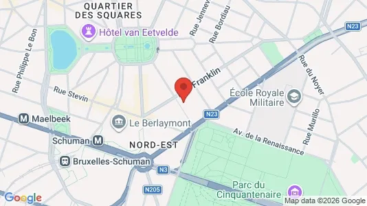 Apartments for rent i Stad Brussel - kort over placeringen
