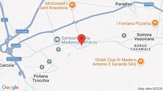 Apartments for rent i Sant'Anastasia - kort over placeringen