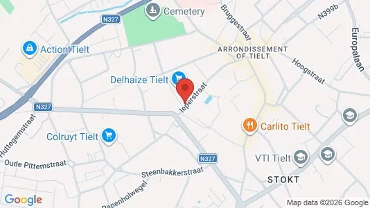 Apartments for rent in Tielt - Photo from Google Street View