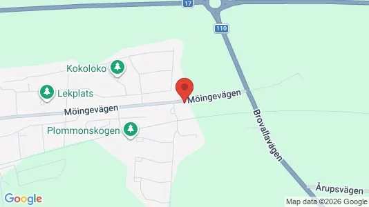 Apartments for rent i Landskrona - kort over placeringen
