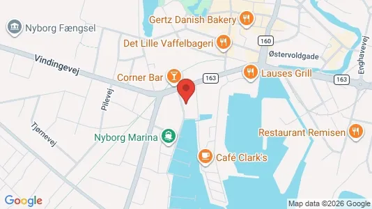 Apartments for rent i Nyborg - kort over placeringen