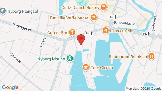 Apartments for rent i Nyborg - kort over placeringen