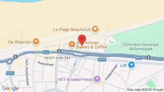 Apartments for rent in Knokke-Heist - Photo from Google Street View