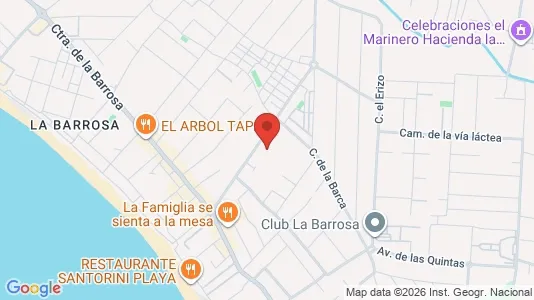 Apartments for rent i Chiclana de la Frontera - kort over placeringen