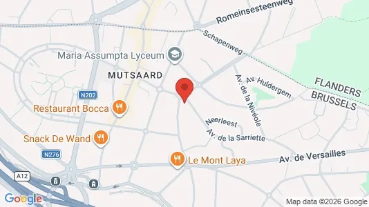 Apartments for rent i Stad Brussel - kort over placeringen
