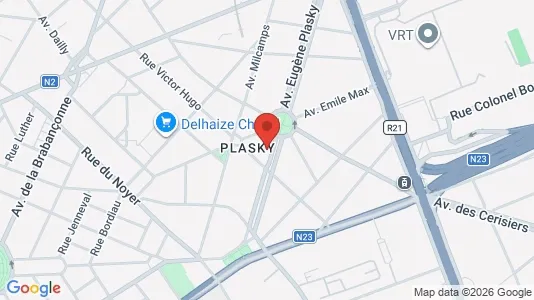 Apartments for rent i Brussels Schaarbeek - kort over placeringen