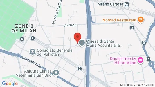Apartments for rent i Milano Zona 8 - Fiera, Gallaratese, Quarto Oggiaro - kort over placeringen