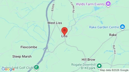 Houses for rent i Liss - Hampshire - kort over placeringen