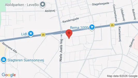 Apartments for rent i Frederikshavn - kort over placeringen
