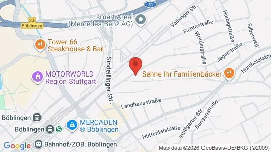Apartments for rent in Böblingen - Photo from Google Street View