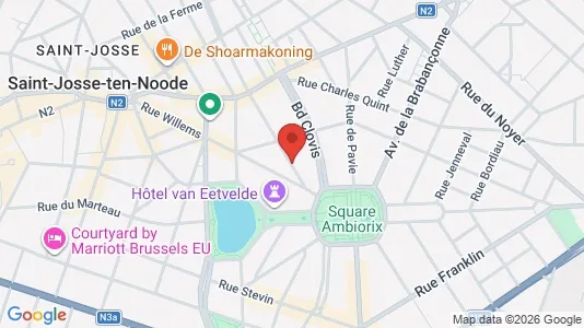 Apartments for rent i Stad Brussel - kort over placeringen