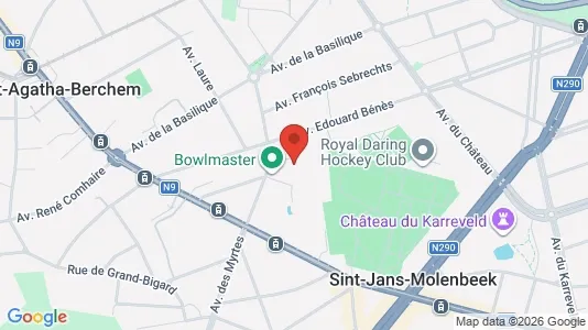 Apartments for rent i Brussels Sint-Jans-Molenbeek - kort over placeringen