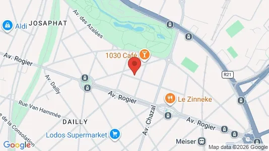 Apartments for rent i Brussels Schaarbeek - kort over placeringen
