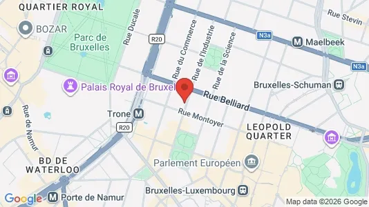 Apartments for rent i Stad Brussel - kort over placeringen