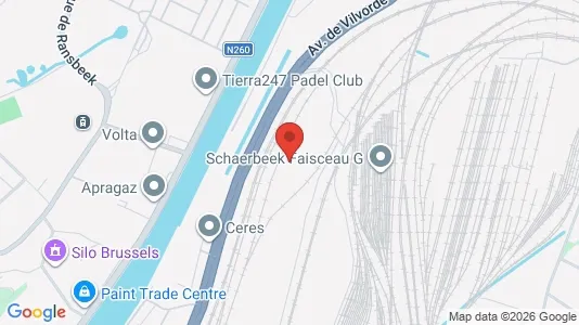 Apartments for rent i Stad Brussel - kort over placeringen