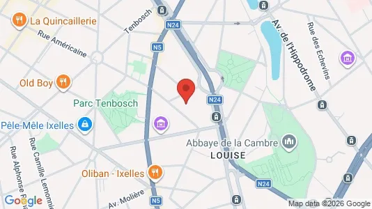 Apartments for rent i Stad Brussel - kort over placeringen