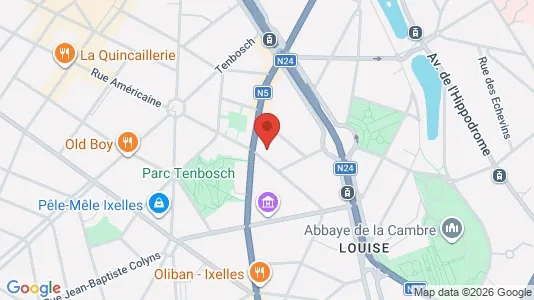 Apartments for rent i Stad Brussel - kort over placeringen