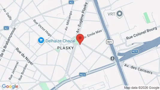Apartments for rent i Brussels Schaarbeek - kort over placeringen
