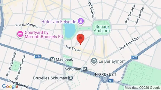 Apartments for rent i Stad Brussel - kort over placeringen