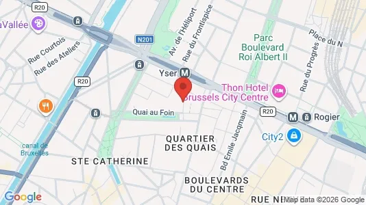 Apartments for rent i Stad Brussel - kort over placeringen