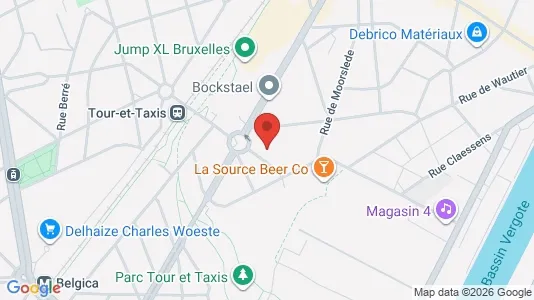 Apartments for rent i Stad Brussel - kort over placeringen