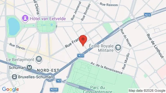 Apartments for rent i Stad Brussel - kort over placeringen