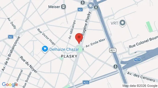 Apartments for rent i Brussels Schaarbeek - kort over placeringen