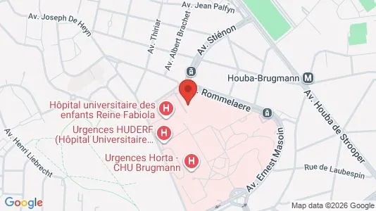 Apartments for rent i Stad Brussel - kort over placeringen