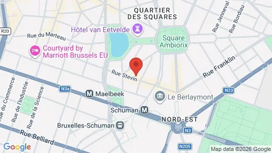 Apartments for rent i Stad Brussel - kort over placeringen