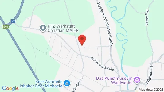 Apartments for rent i Schrems - kort over placeringen