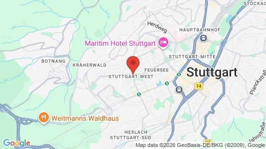 Apartments for rent in Stuttgart-West - Photo from Google Street View