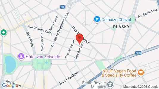 Apartments for rent i Stad Brussel - kort over placeringen