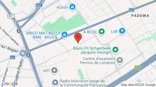 Apartments for rent i Brussels Schaarbeek - kort over placeringen