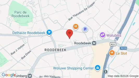 Apartments for rent i Brussels Sint-Lambrechts-Woluwe - kort over placeringen