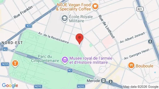 Apartments for rent i Stad Brussel - kort over placeringen