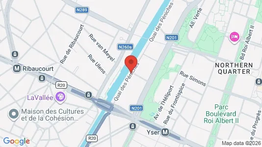 Apartments for rent i Stad Brussel - kort over placeringen