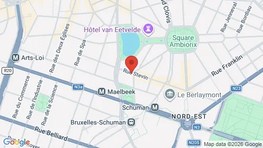 Apartments for rent i Stad Brussel - kort over placeringen
