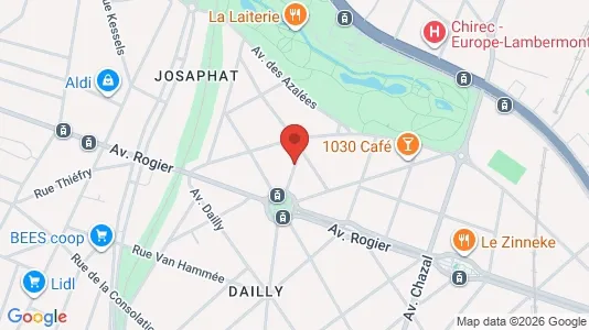 Apartments for rent i Brussels Schaarbeek - kort over placeringen
