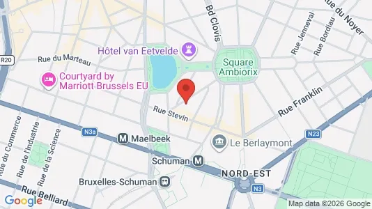 Apartments for rent i Stad Brussel - kort over placeringen