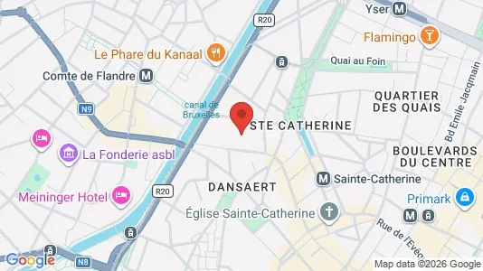 Apartments for rent i Stad Brussel - kort over placeringen
