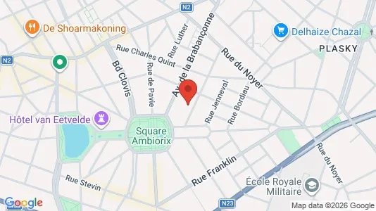 Apartments for rent i Stad Brussel - kort over placeringen