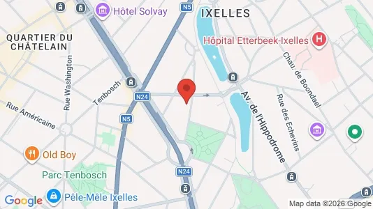 Apartments for rent i Stad Brussel - kort over placeringen