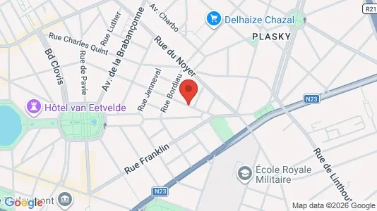 Apartments for rent i Stad Brussel - kort over placeringen