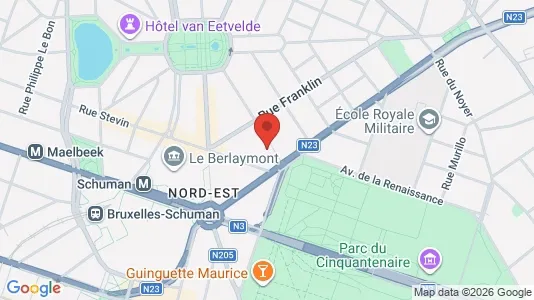 Apartments for rent i Stad Brussel - kort over placeringen