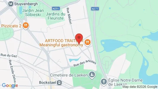 Apartments for rent i Stad Brussel - kort over placeringen