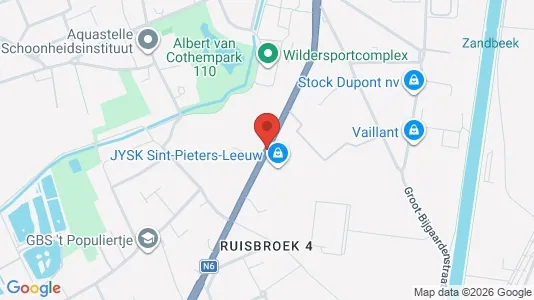 Apartments for rent i Sint-Pieters-Leeuw - kort over placeringen