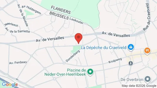 Apartments for rent i Stad Brussel - kort over placeringen