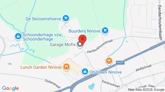Apartments for rent i Ninove - kort over placeringen