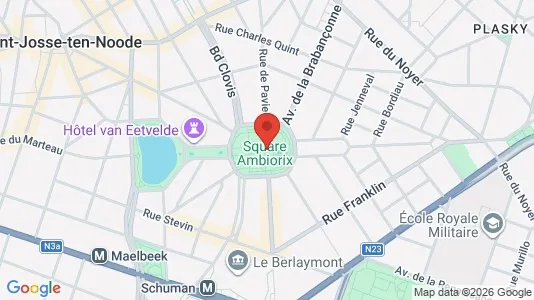 Apartments for rent i Stad Brussel - kort over placeringen