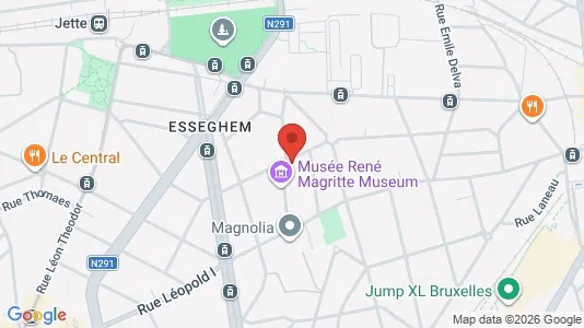 Apartments for rent i Brussels Jette - kort over placeringen